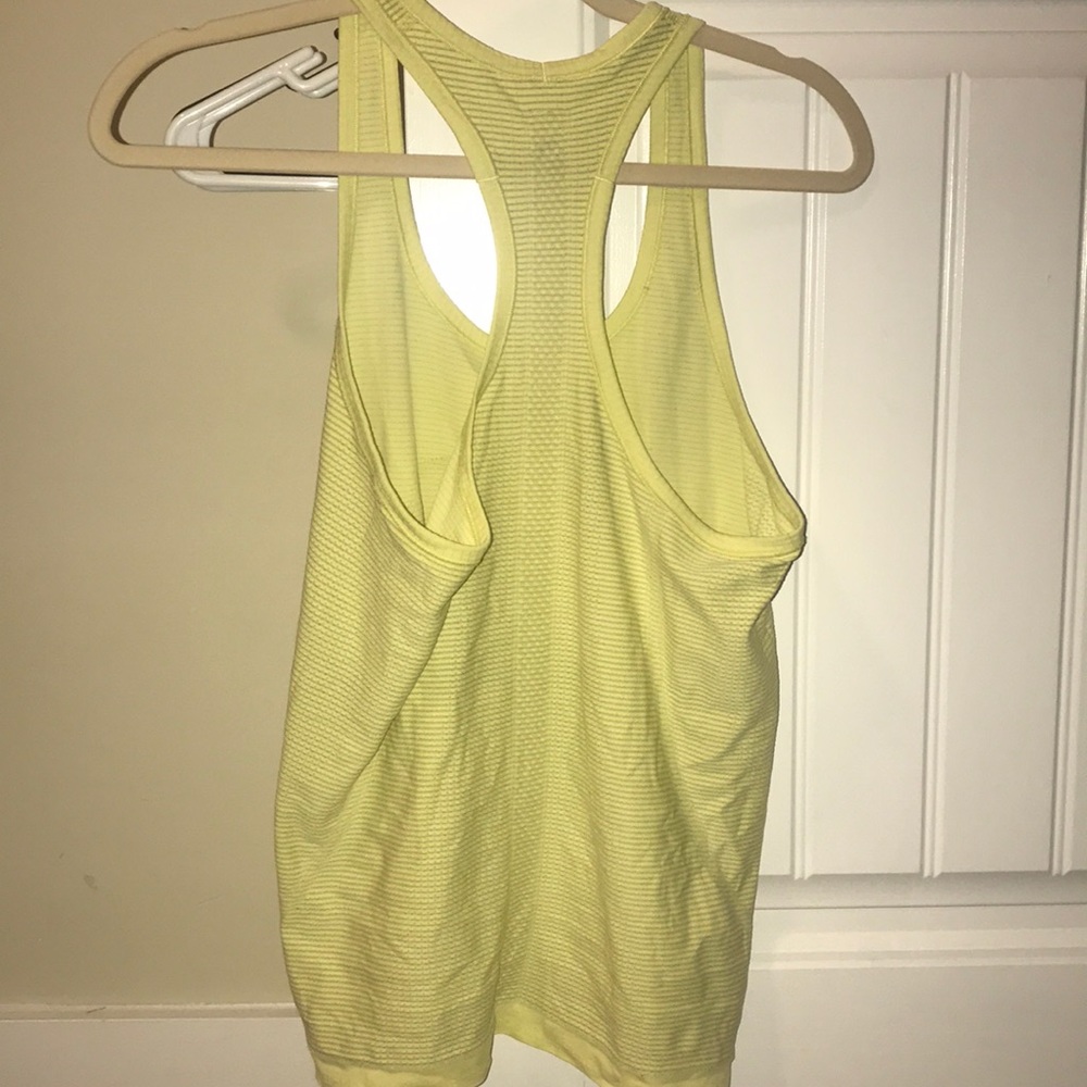 Lululemon Yellow Swiftly Tech Racerback - Picture 4 of 5